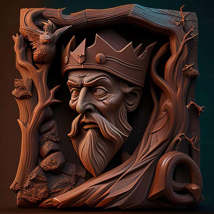 3D model Kings Quegame (STL)